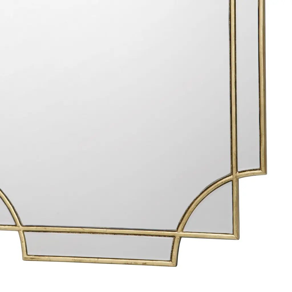 Guapo Gold Rectangle Mirror 90 x 60cm