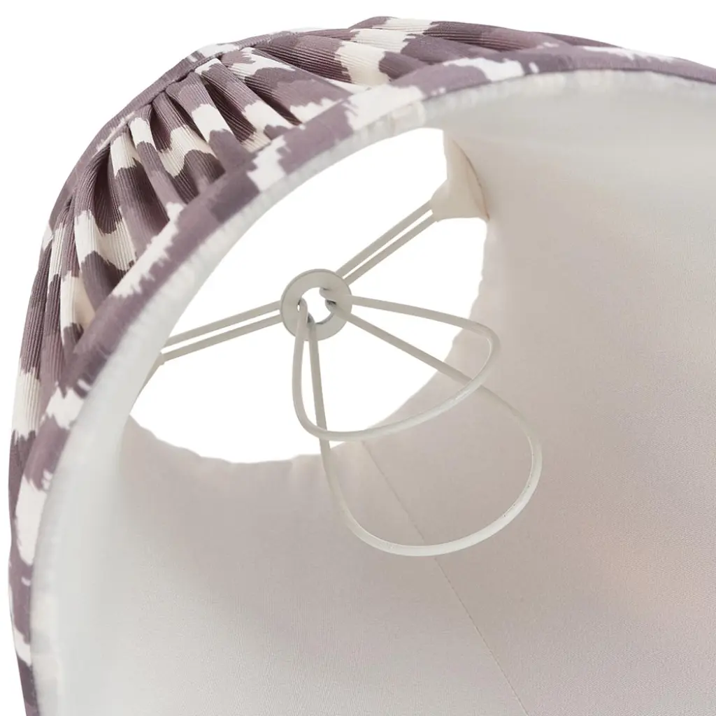 Zigzag 160mm Pearl Grey Tapered Shade