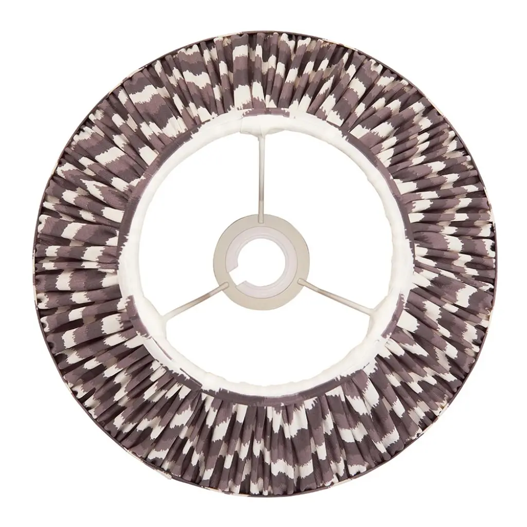 Zigzag 300mm Pearl Grey Tapered Shade