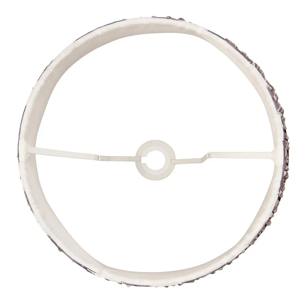 Zigzag 350mm Pearl Grey Tapered Shade