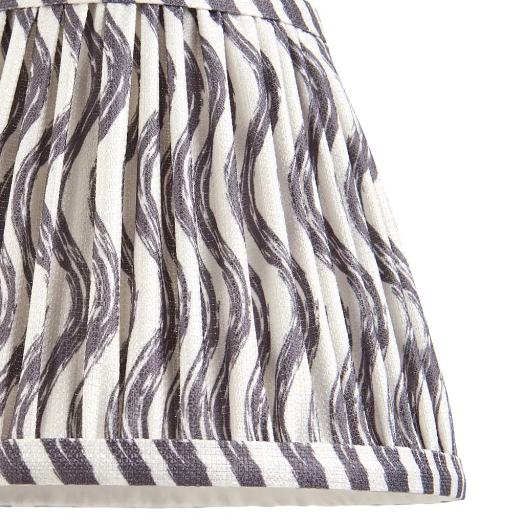 Ripple 200mm Pearl Grey Tapered Shade