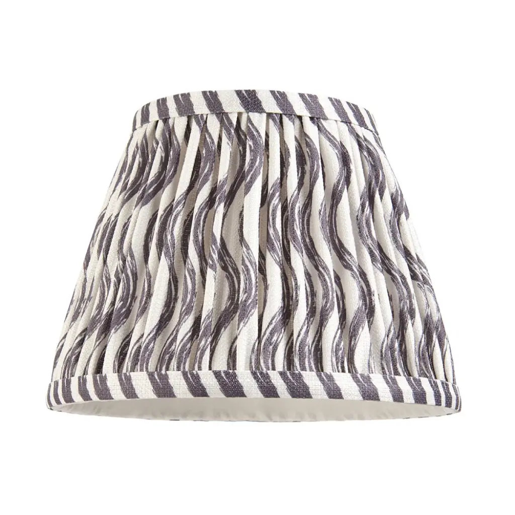 Ripple 200mm Pearl Grey Tapered Shade