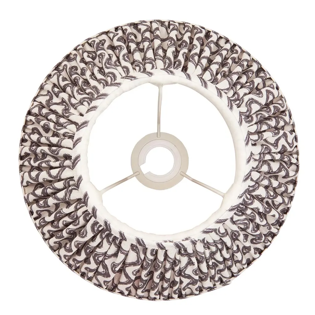 Ripple 300mm Pearl Grey Tapered Shade