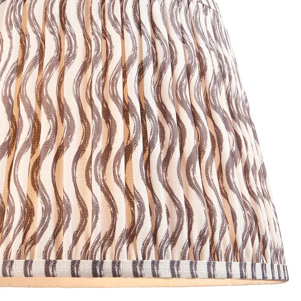 Ripple 350mm Pearl Grey Tapered Shade