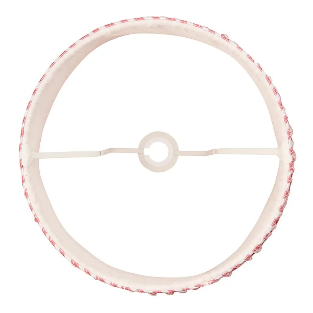 Ripple 400mm Coral Pink Tapered Shade