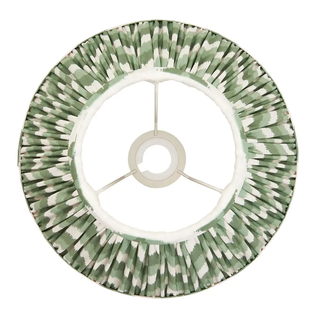 Zigzag 300mm Cotswold Green Tapered Shade