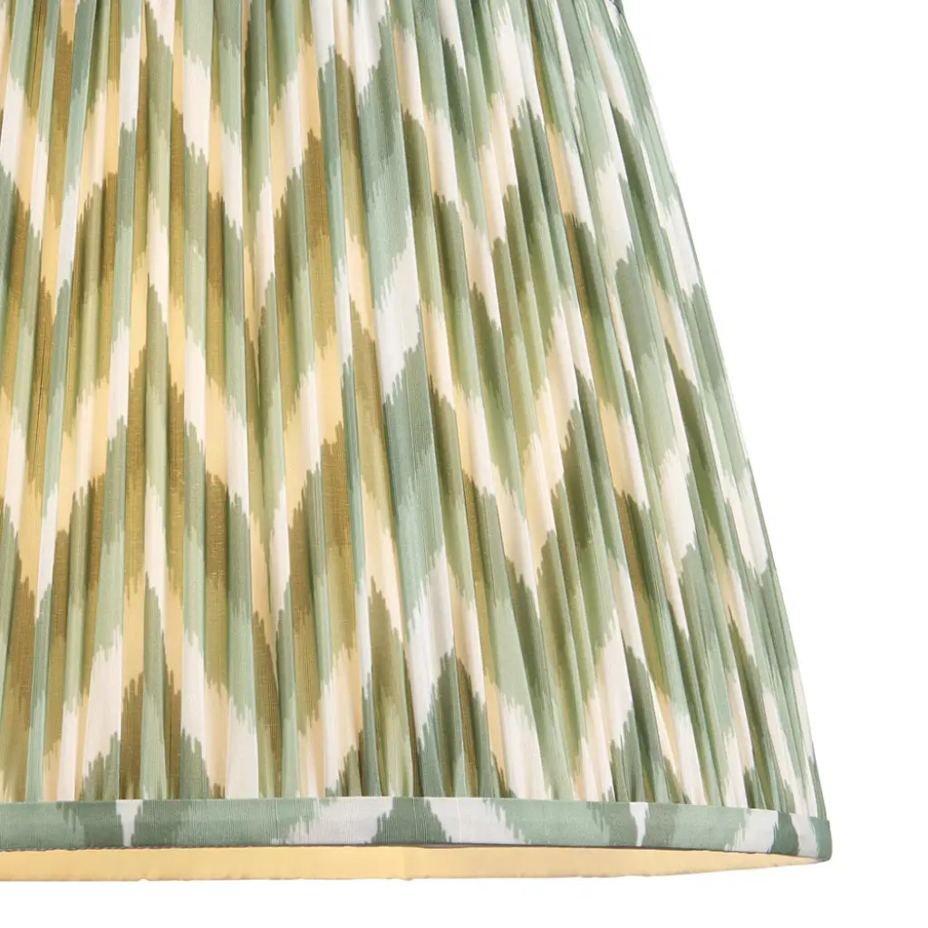 Zigzag 400mm Cotswold Green Tapered Shade