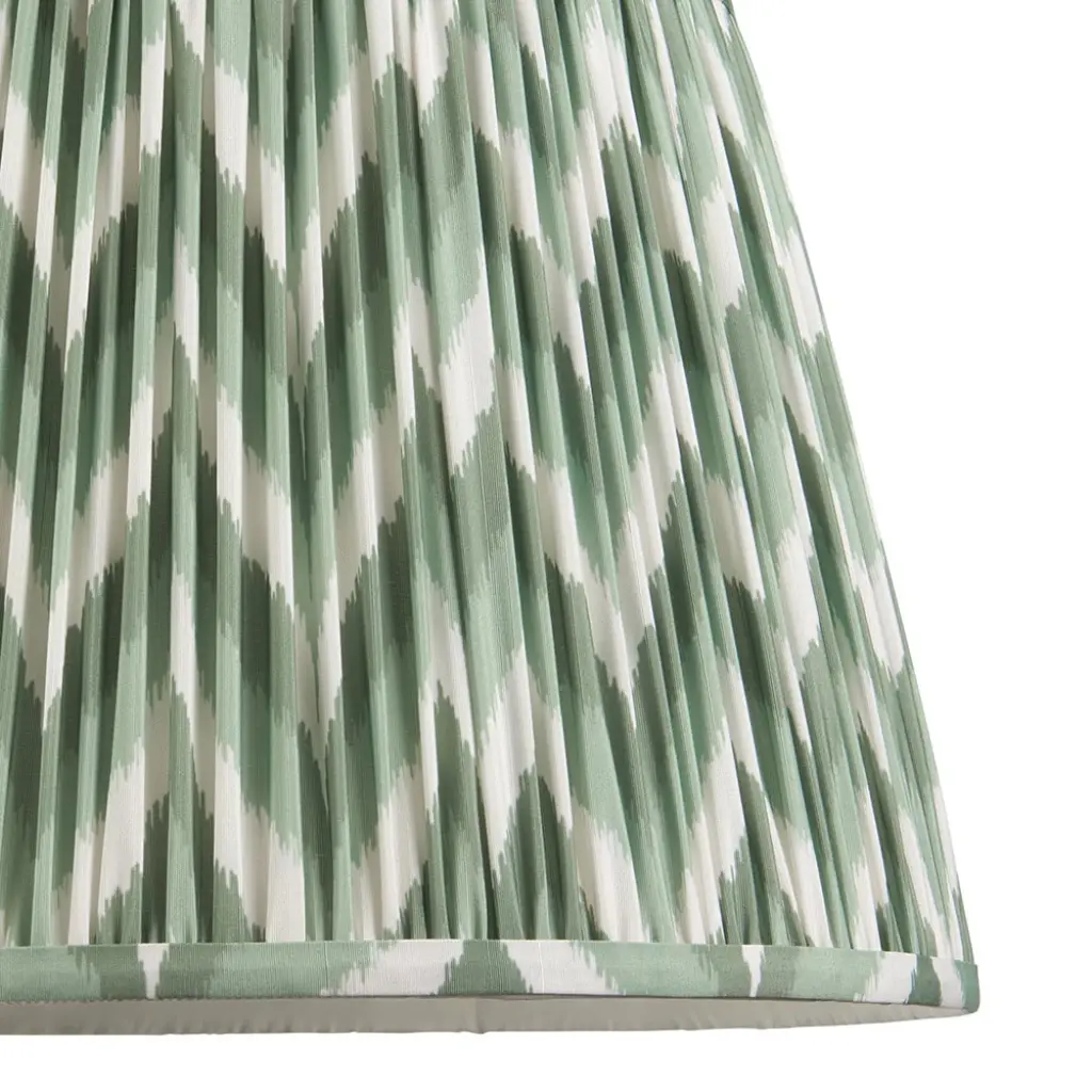 Zigzag 400mm Cotswold Green Tapered Shade