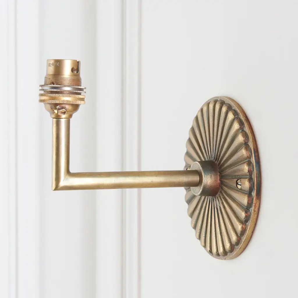 Dahlia Brass Wall Bracket Only