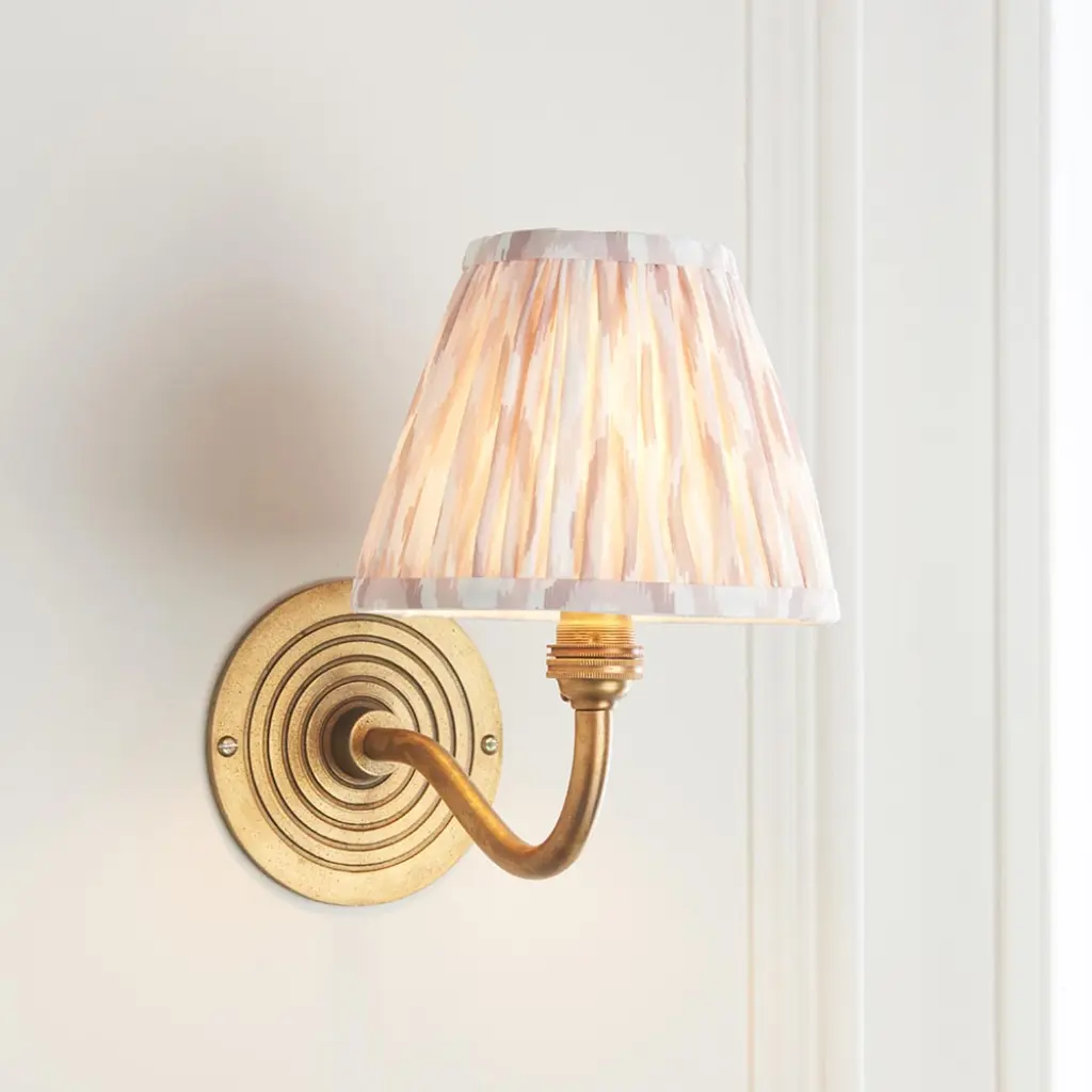 Ripple Brass Curved Wall Bracket Only