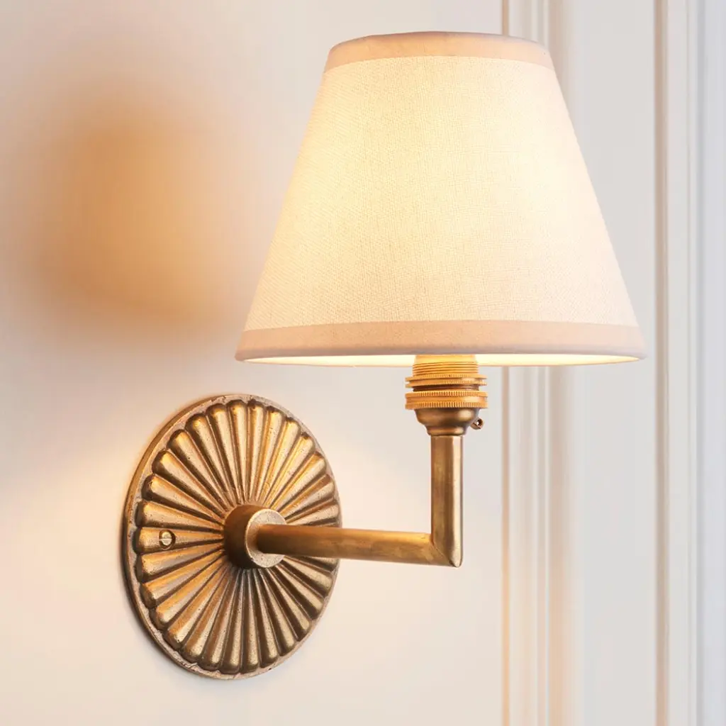 Dahlia Brass Wall Bracket Only