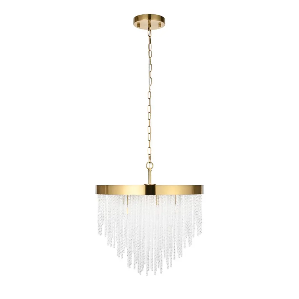 Anistoria 5 Light Brass Ceiling Pendant