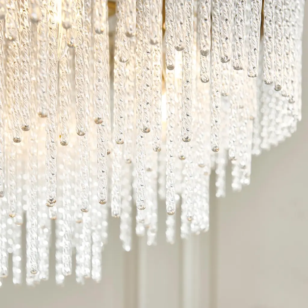 Anistoria 9 Light Brass Ceiling Pendant