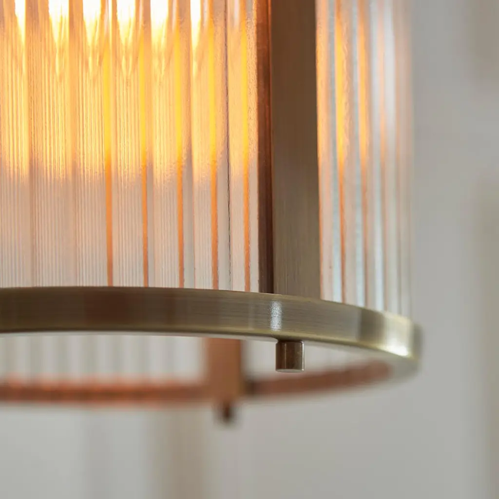 Ridetgon Single Antique Brass Pendant