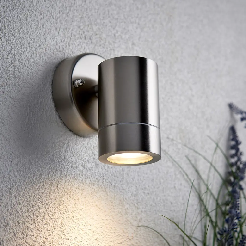 Palin Single Downlight in Stainless Steel IP44
