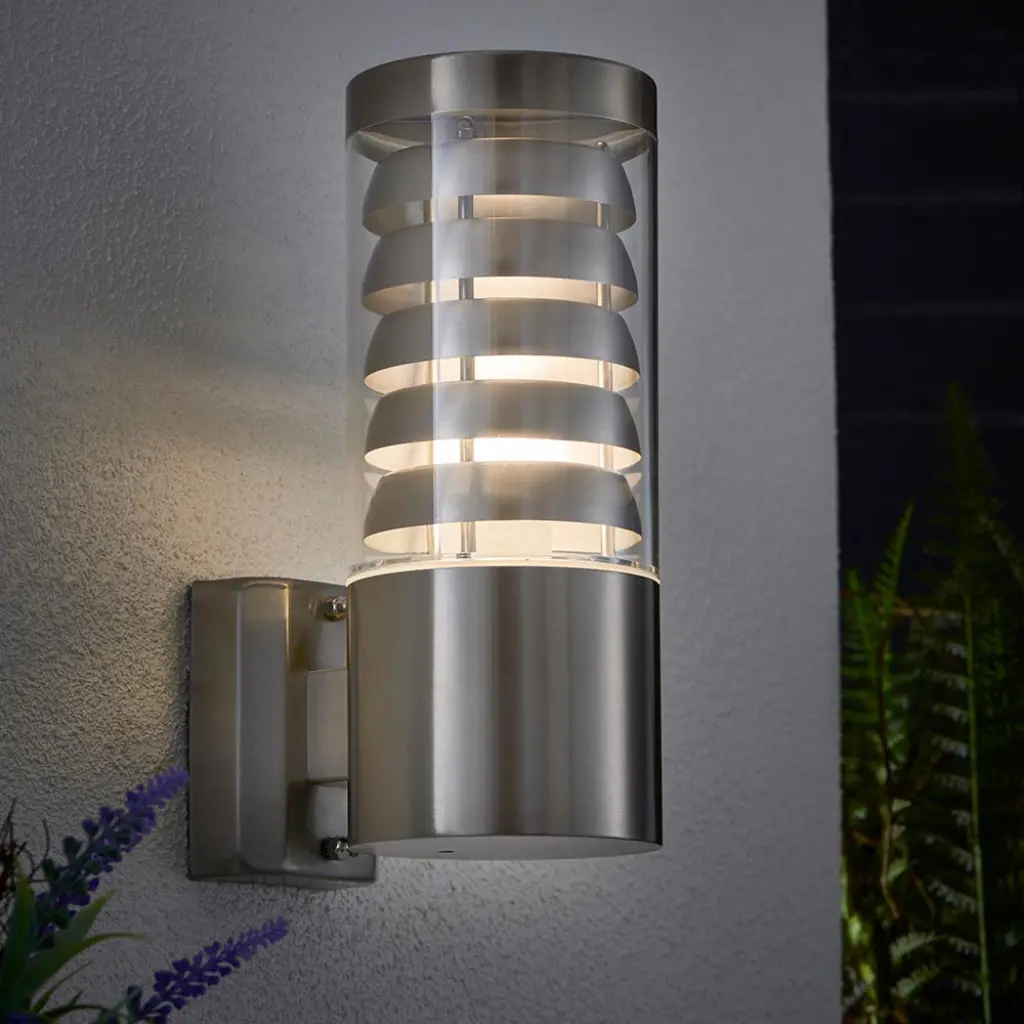Tango Outdoor Stainless Steel Wall Light IP44