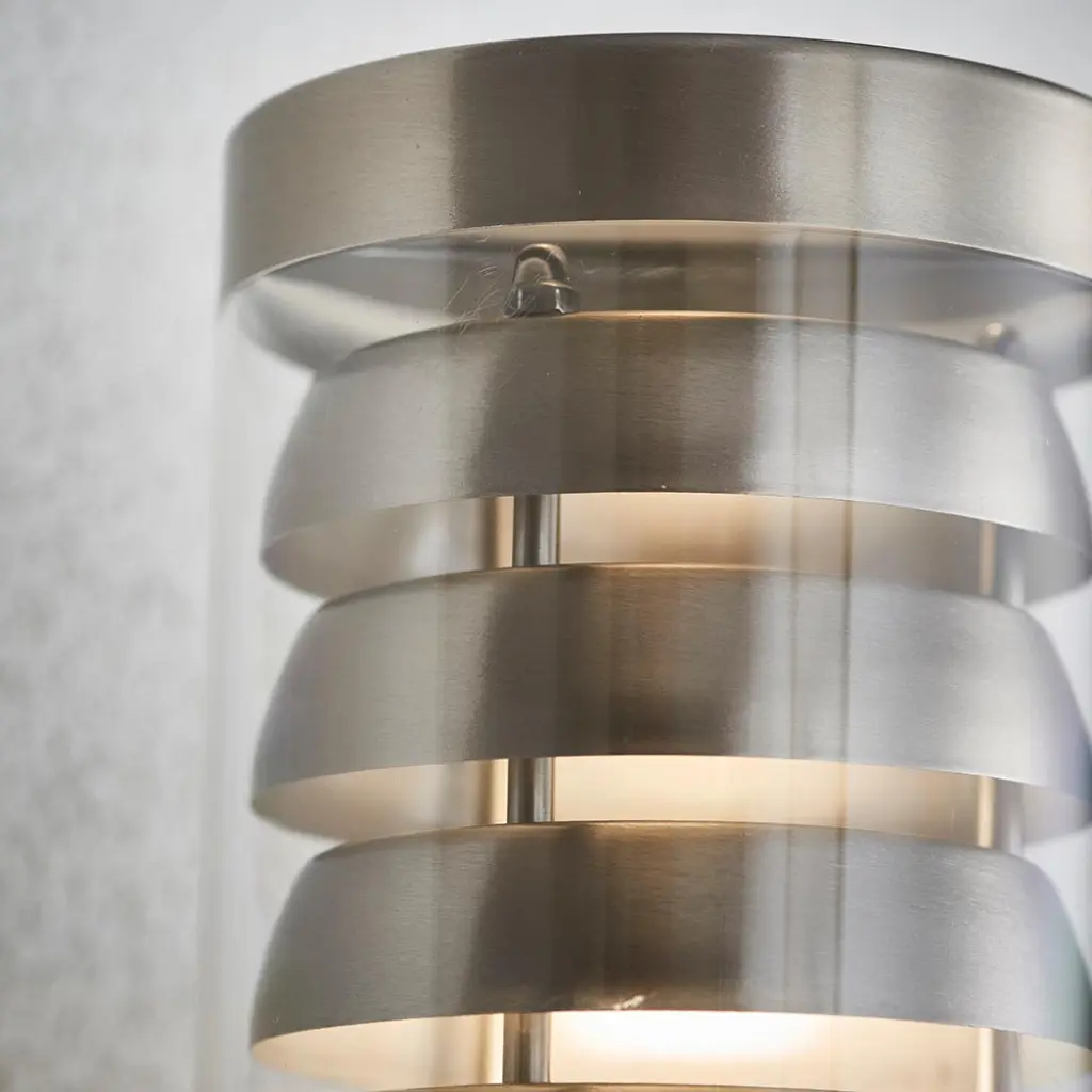 Tango Outdoor Stainless Steel Wall Light IP44