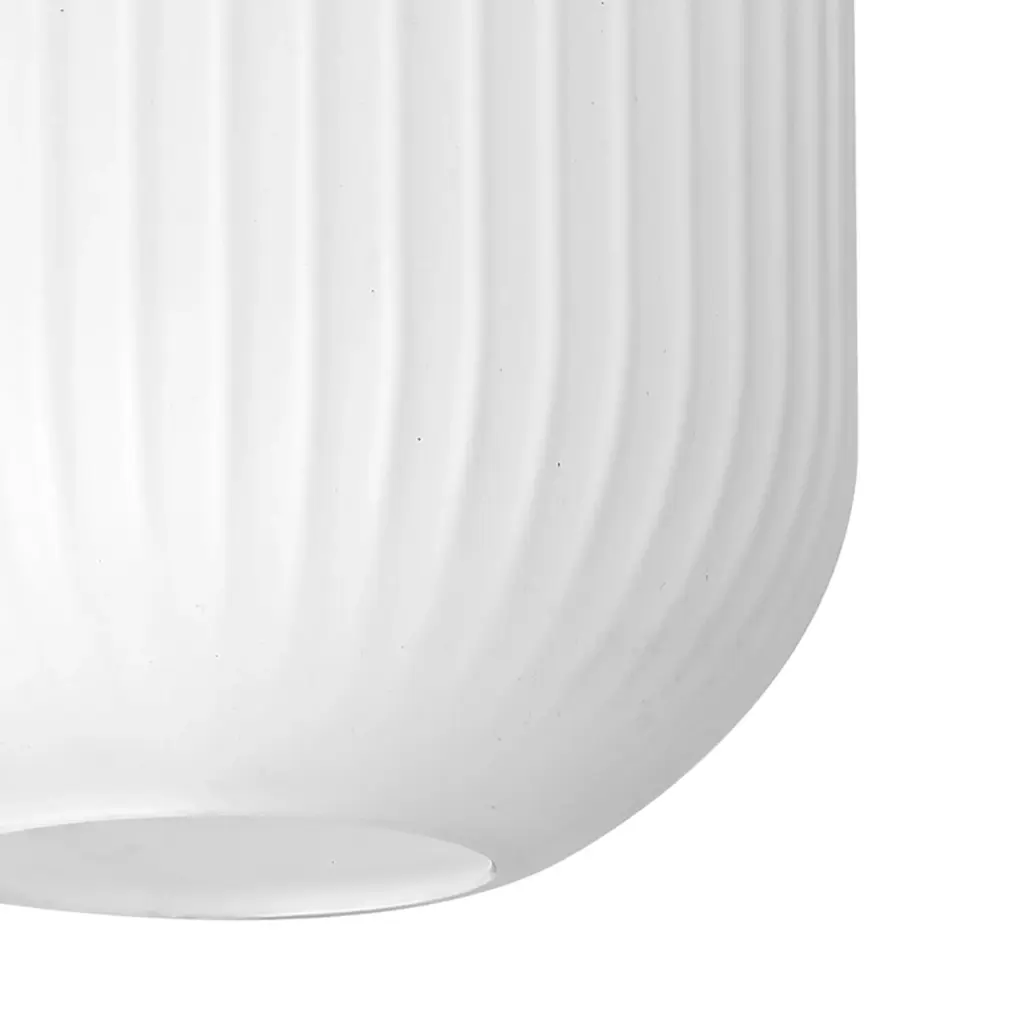 Meel 20cm Cylinder Opal Glass Shade