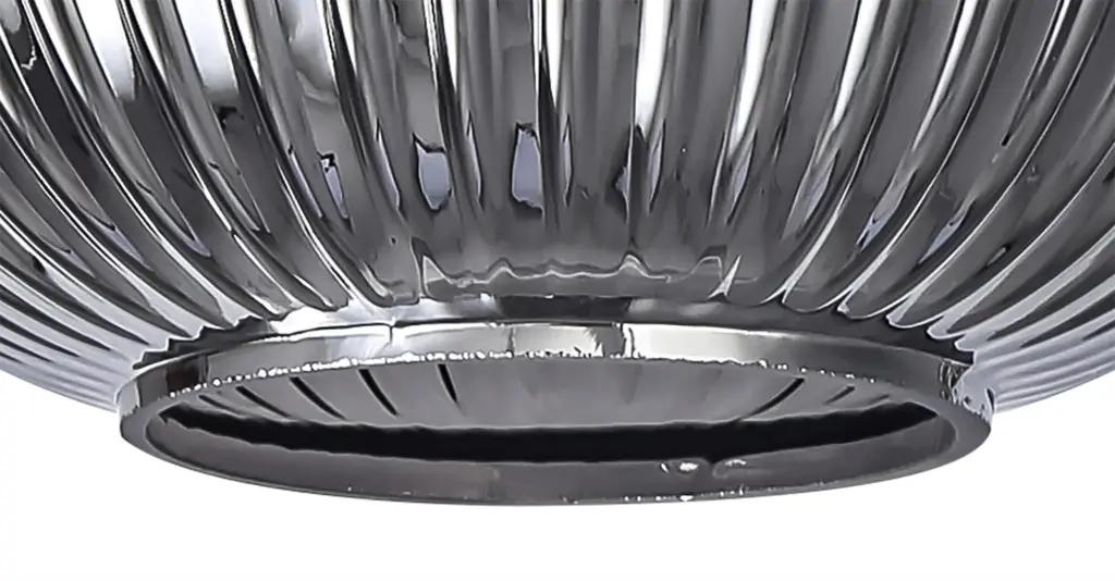 Meel 20cm Cylinder Smoked Glass Shade