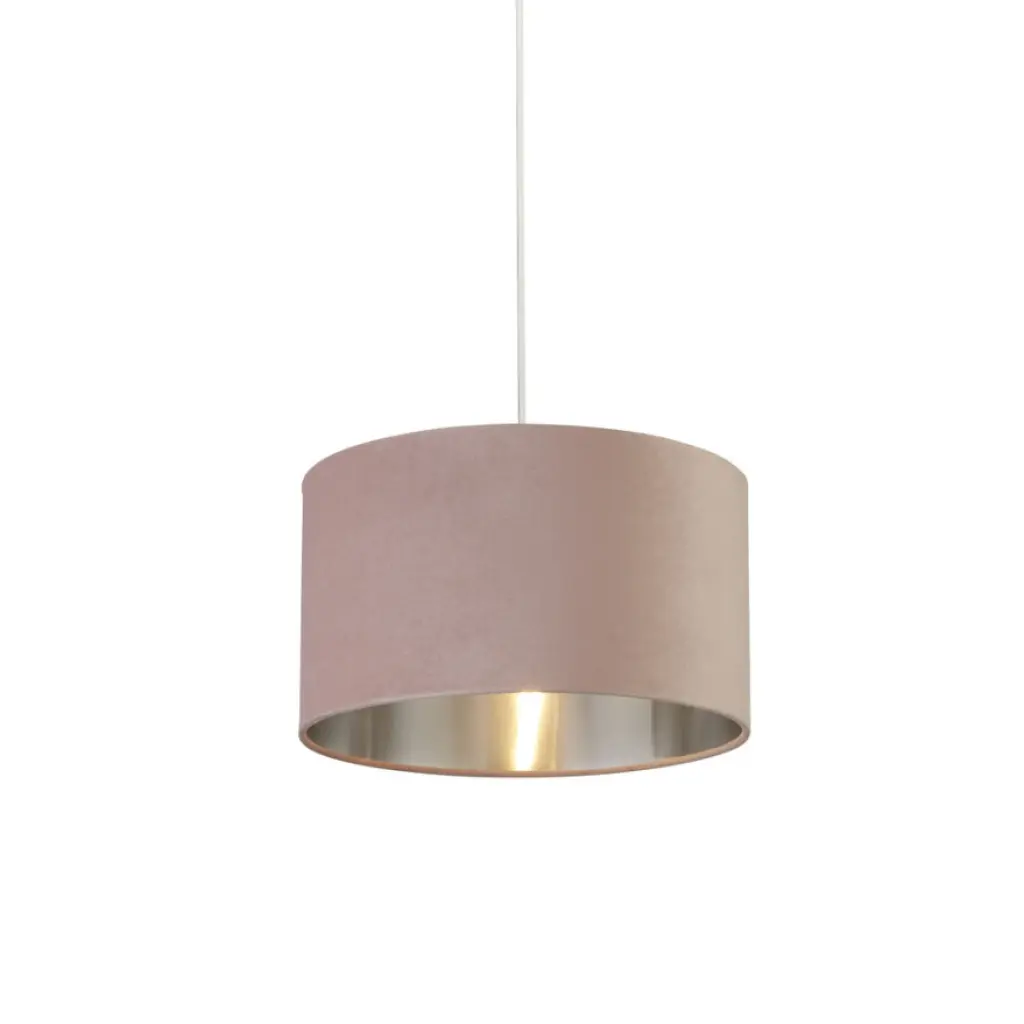 Pink Velvet with Silver Linner 38cm