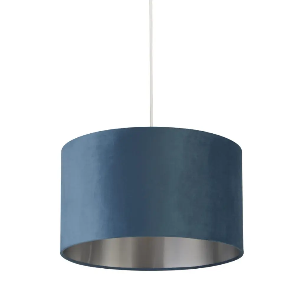 Teal Velvet with Silver Linner 38cm