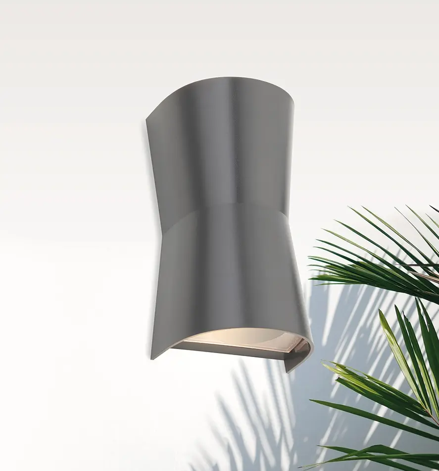 Firstlight 3836GP Duke Up & Down Wall Light IP65 | outsidelight.co.uk