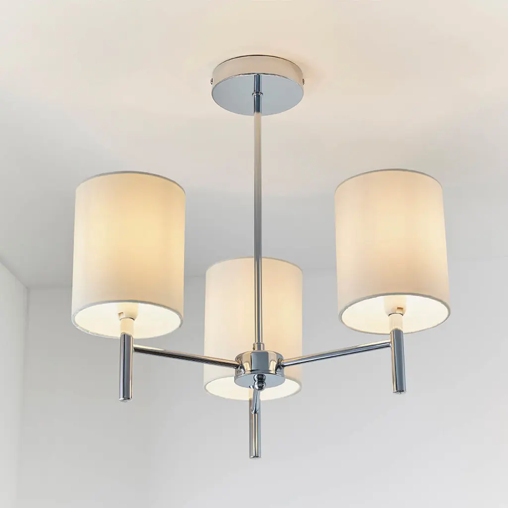 Brio 3-Light Polished Chrome Fitting
