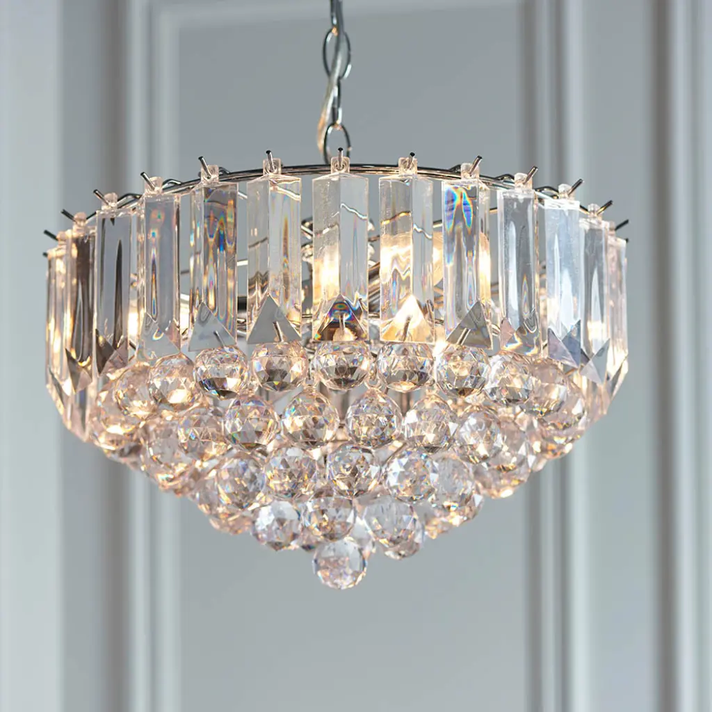 Fargo 3 Light Chrome Pendant