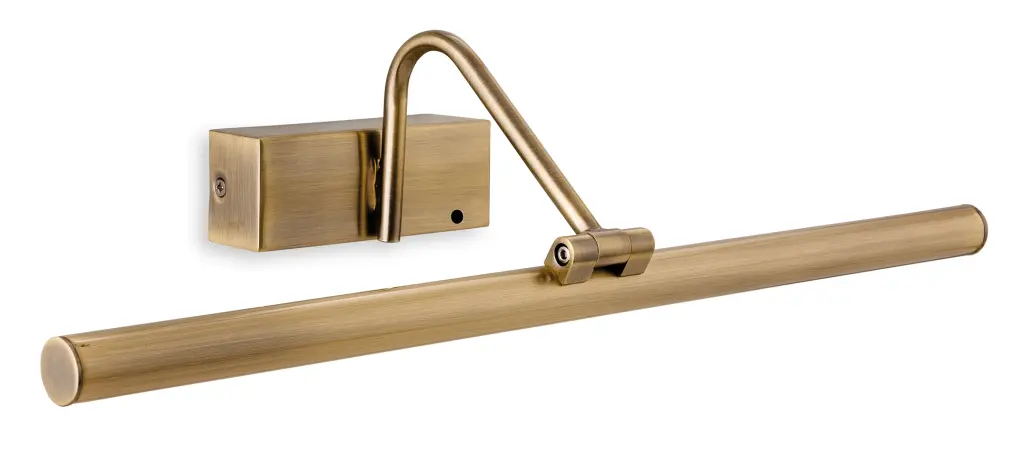 Rechargeable Antique Brass Picture Light