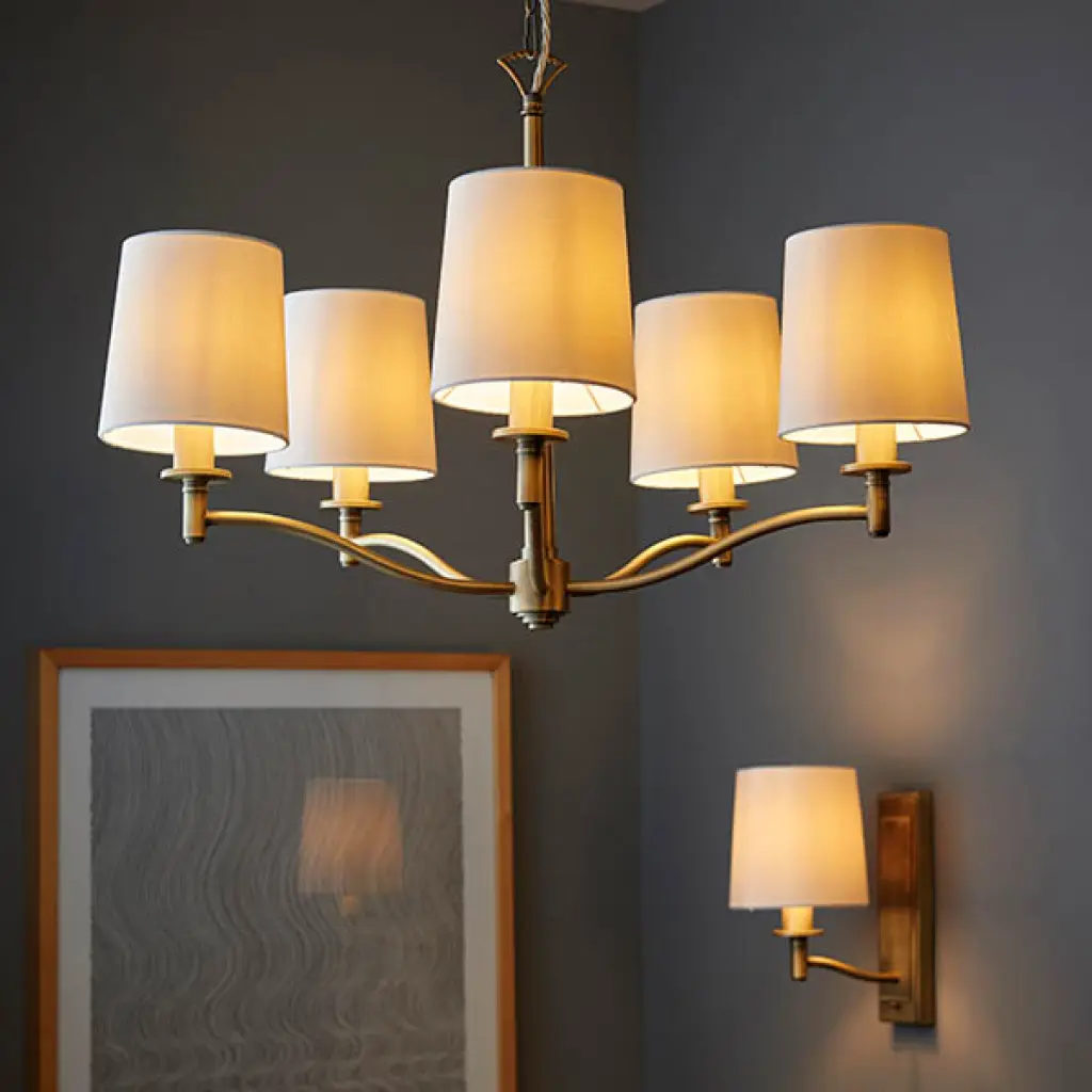 Ortona Antique Brass Wall Light