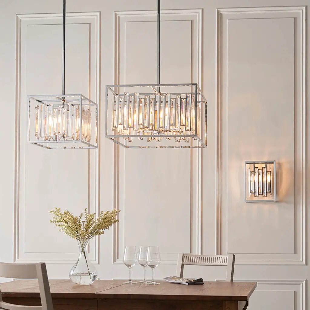 Acadia 6 Light Crystal Pendant