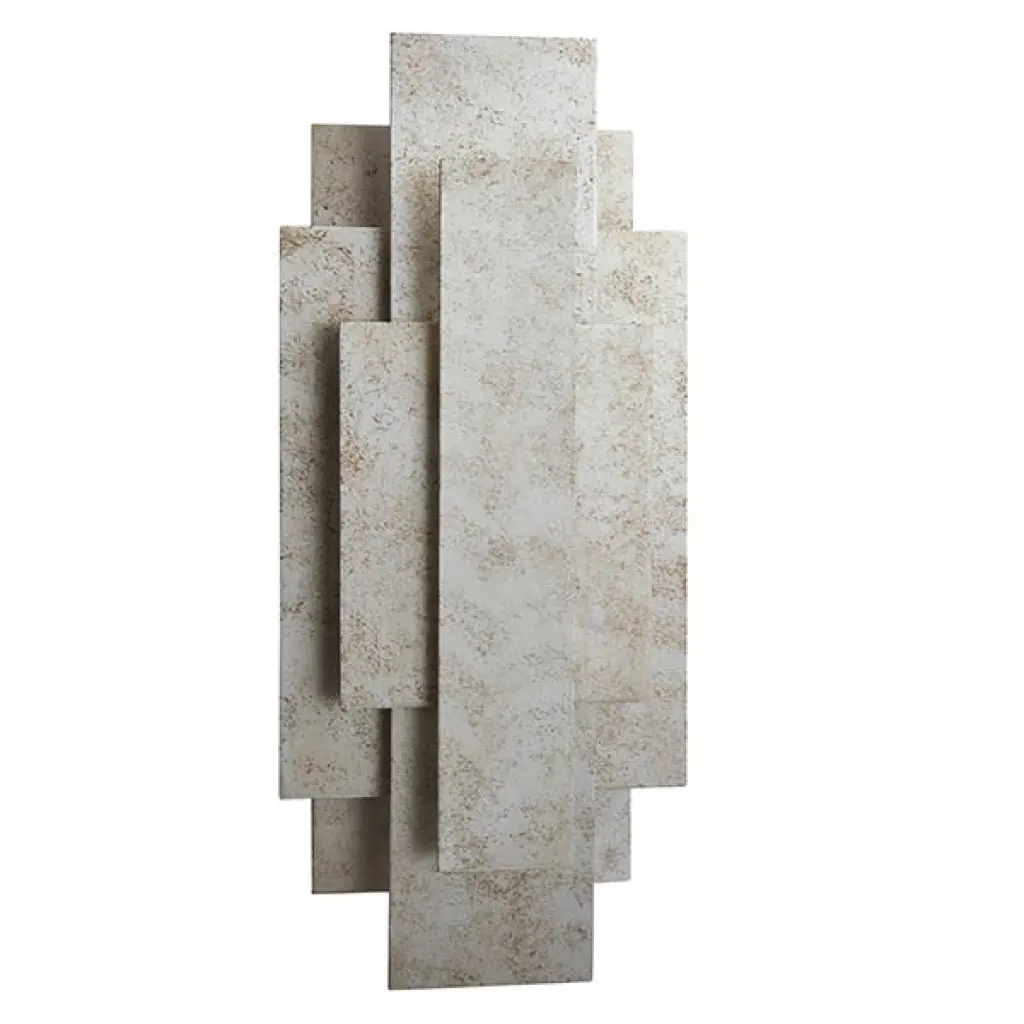 Silver Leaf Wall Light