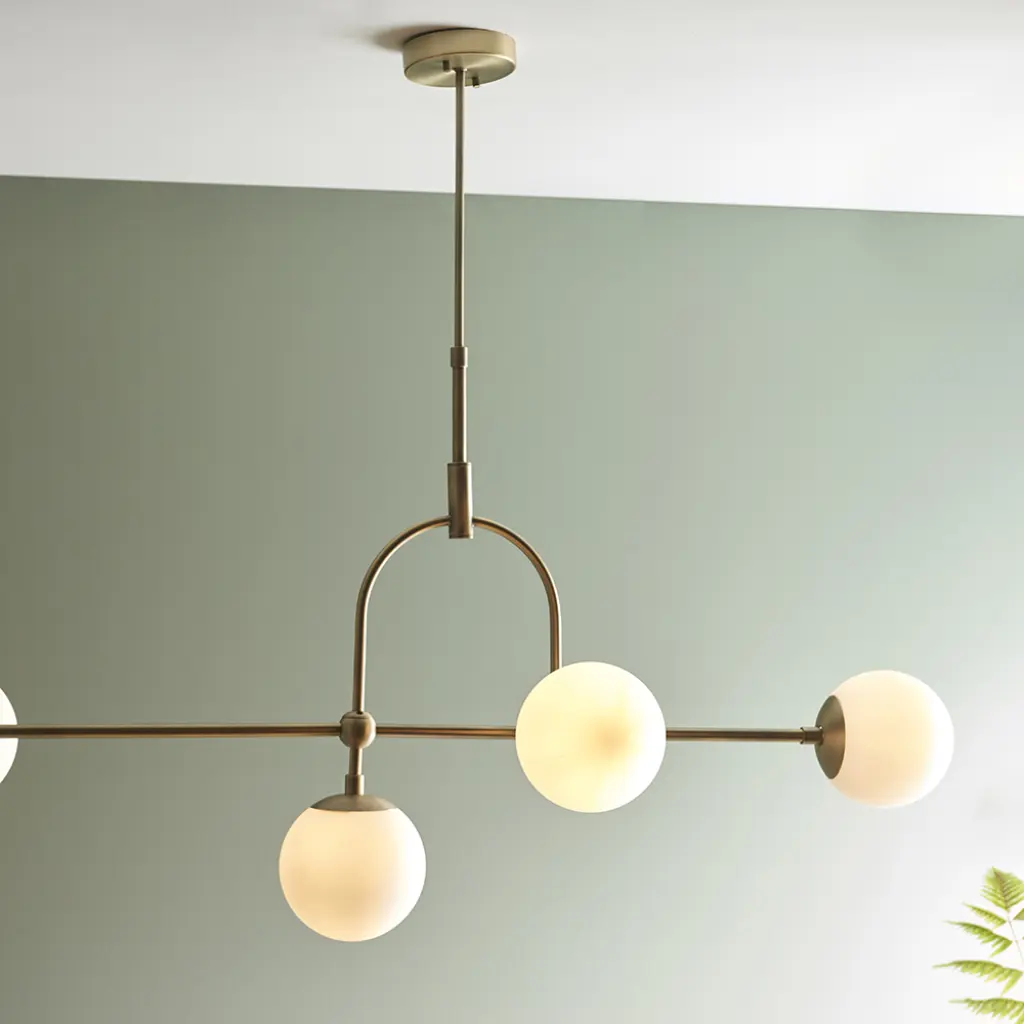 Opal 5 Light Linear Pendant