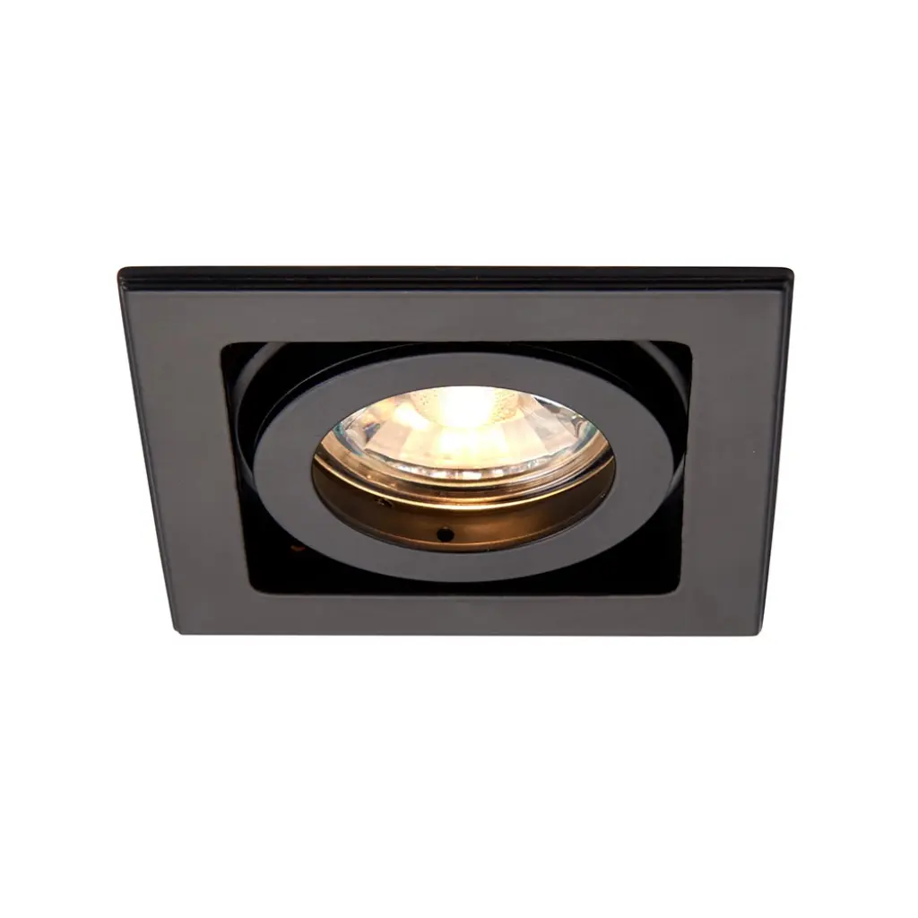 Single Xeno Downlight in Matt Black