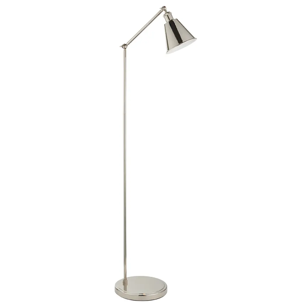 Hal Nickel Floor Lamp