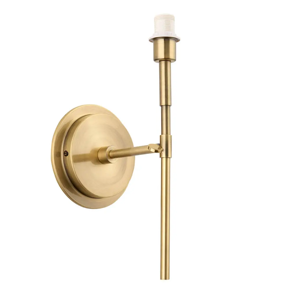Rennes Wall Fitting in Antique Brass Bracket Only