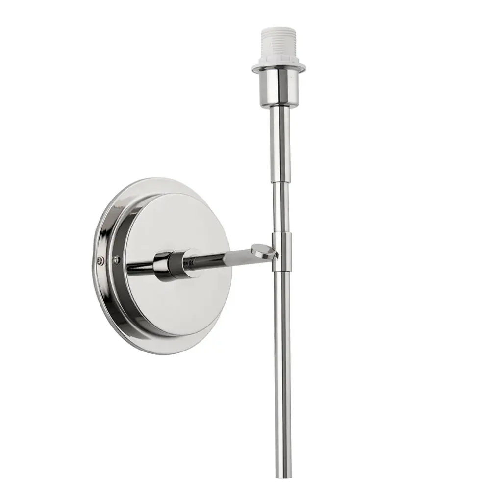 Rennes Wall Fitting in Bright Nickel Bracket Only