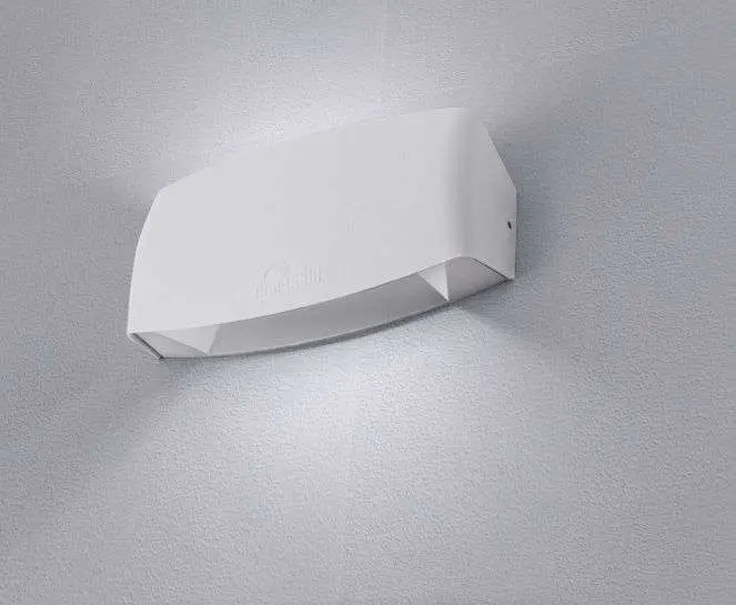 Abram 190 8W Up and Down LED Wall Light White
