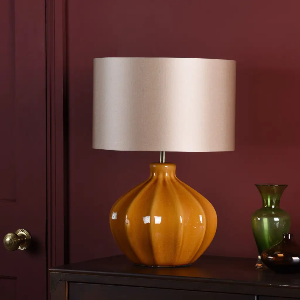 Amrita Caramel Base Only Table Lamp