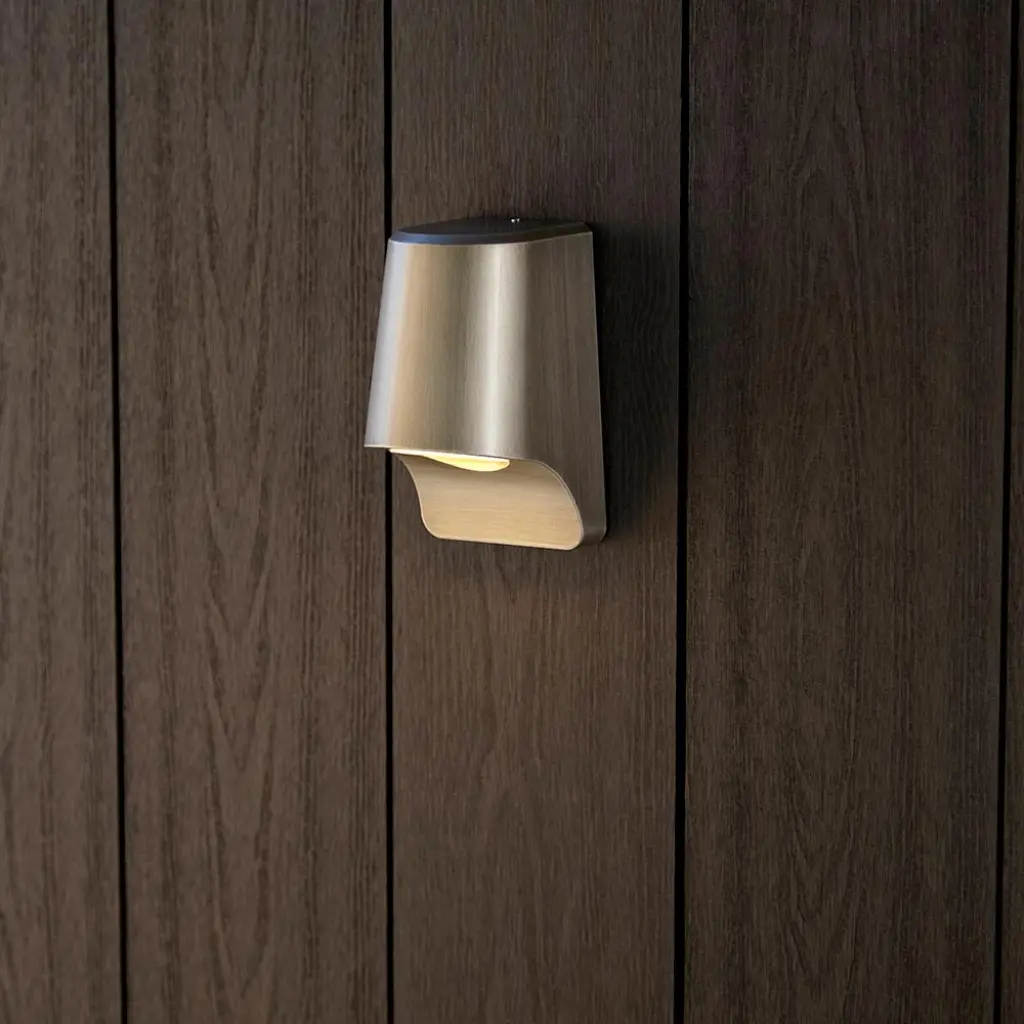 Tommy Aged Pewter LED Wall Light IP44