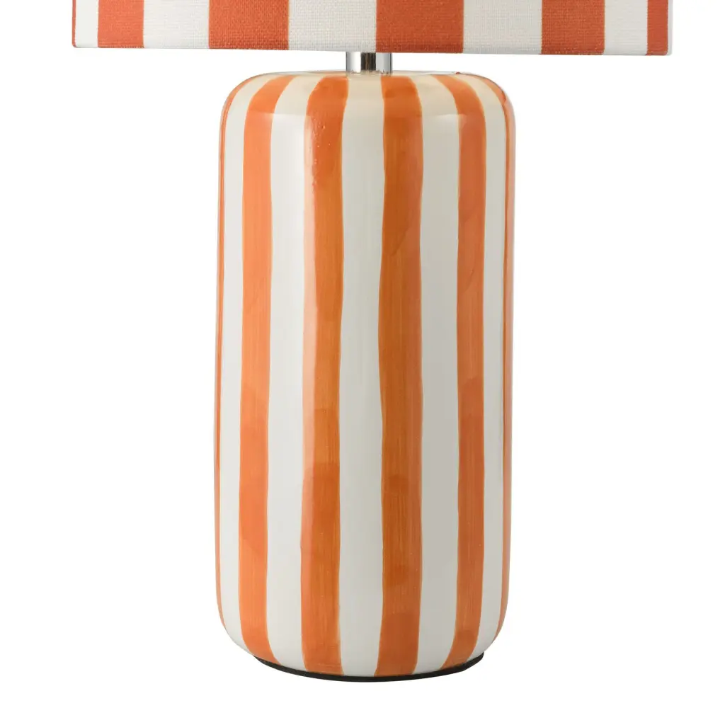 Cicada Orange Table Lamp C/W Shade