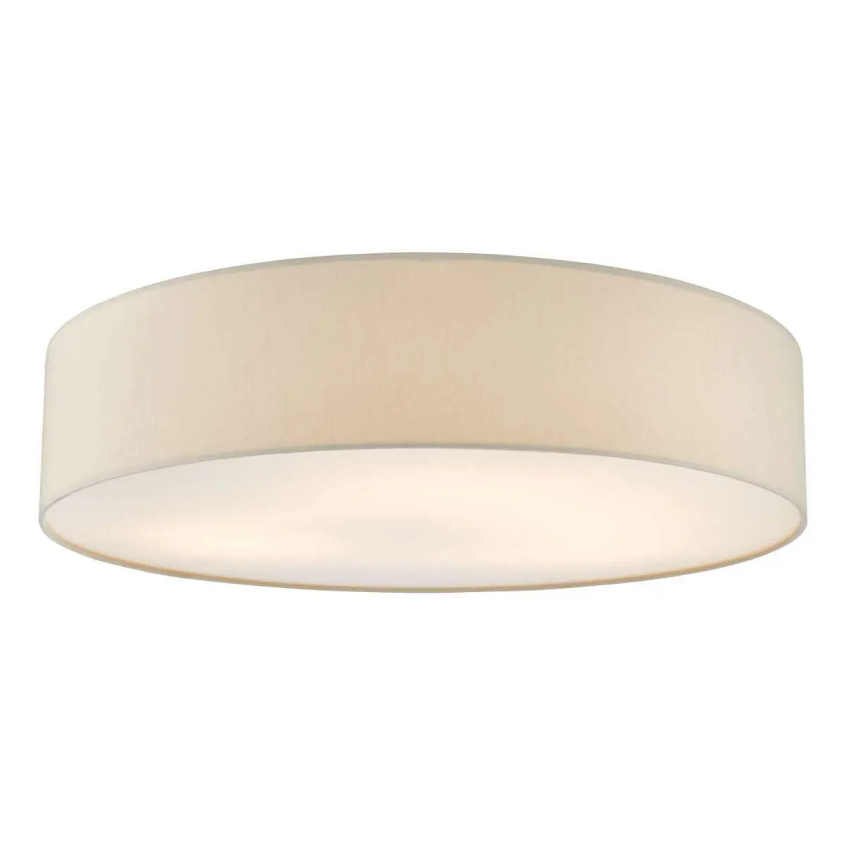 Cierro 6 Light Flush Fitting in Taupe