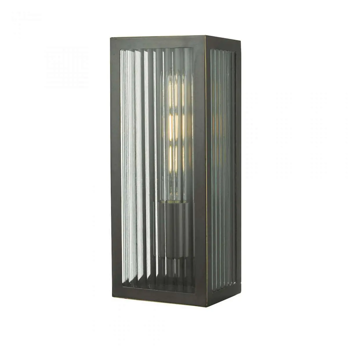 Keegan Wall Light Rubbed Bronze Small IP44