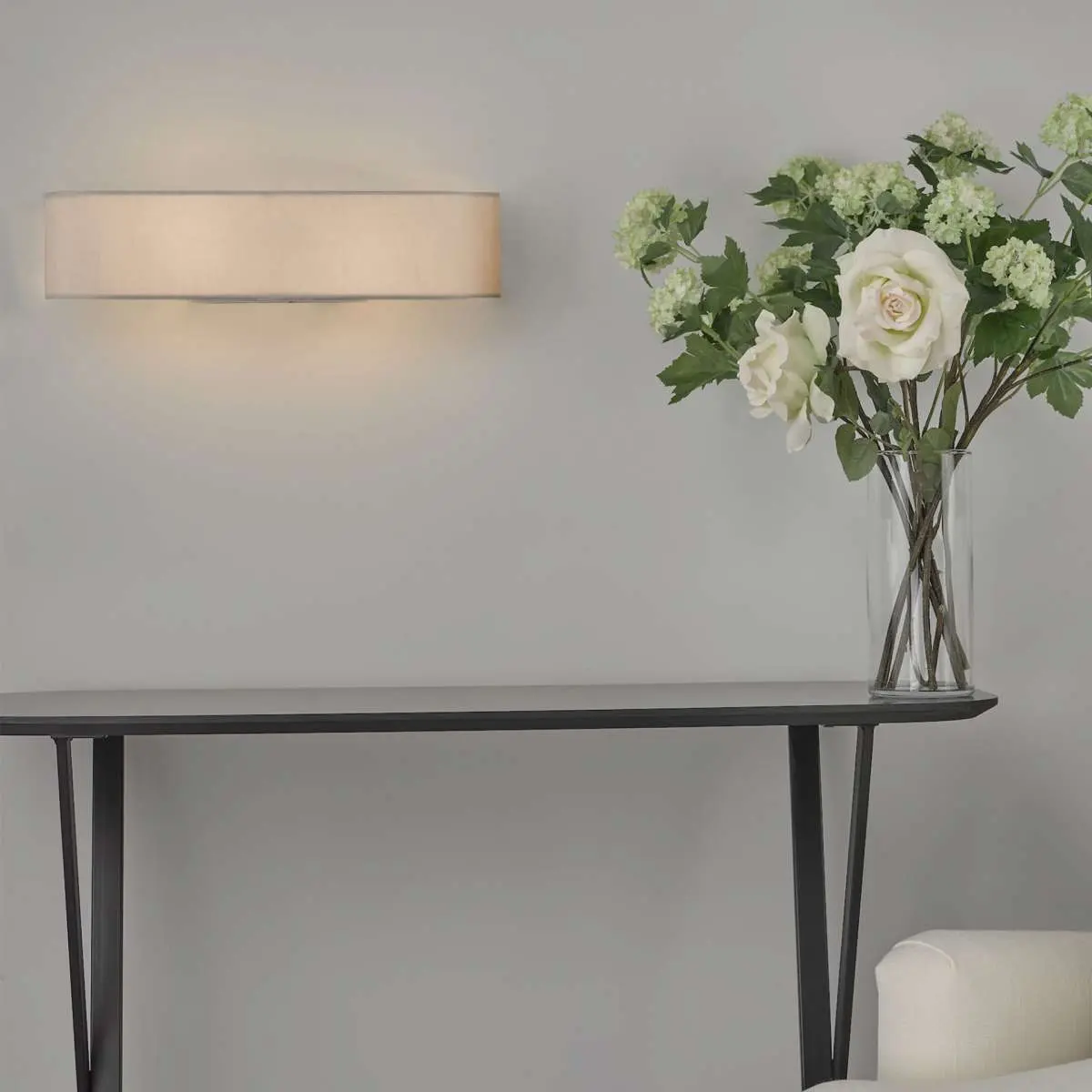 Ronda 2 Light Wall Light Ivory