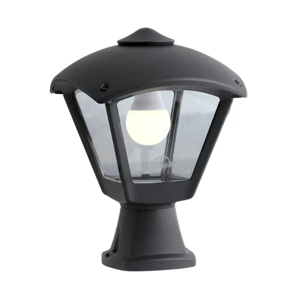 Disma Dario Black Post Top Light