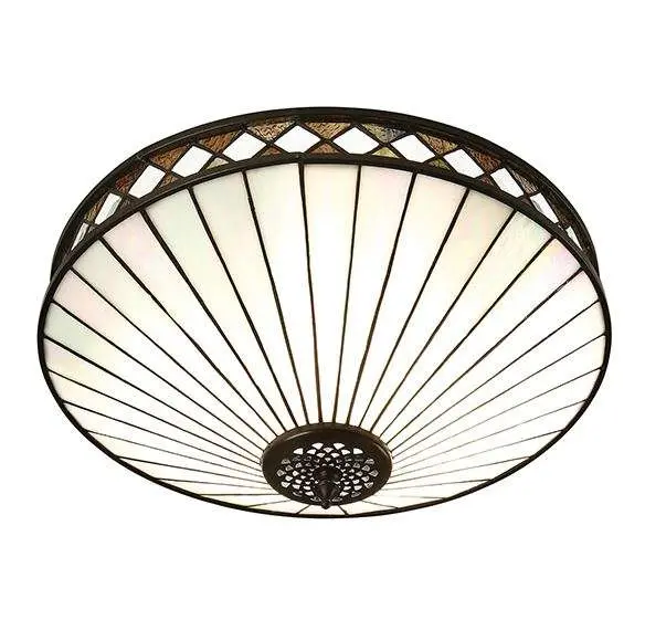 Fargo Medium 2 Light Flush 60W