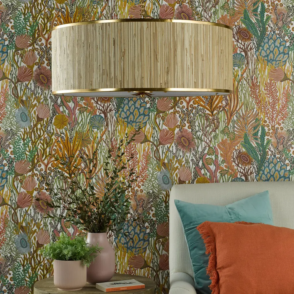 Fenella 8 Light Gold Pendant