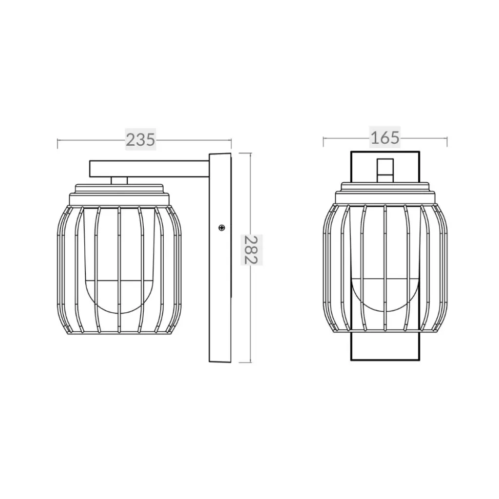 Finch Outdoor Wall Light IP44
