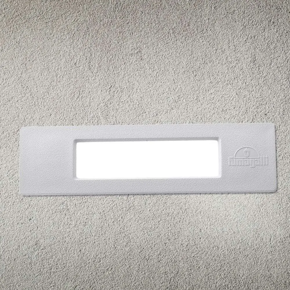 NINA 190 8.5W Grey Recessed Wall Ligh4