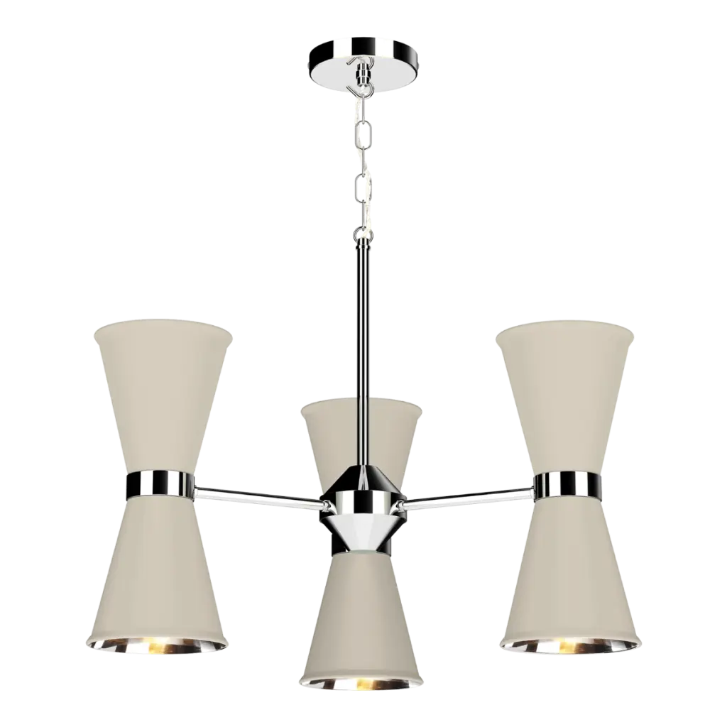 Hyde 6 Light Pendant in Bespoke finish